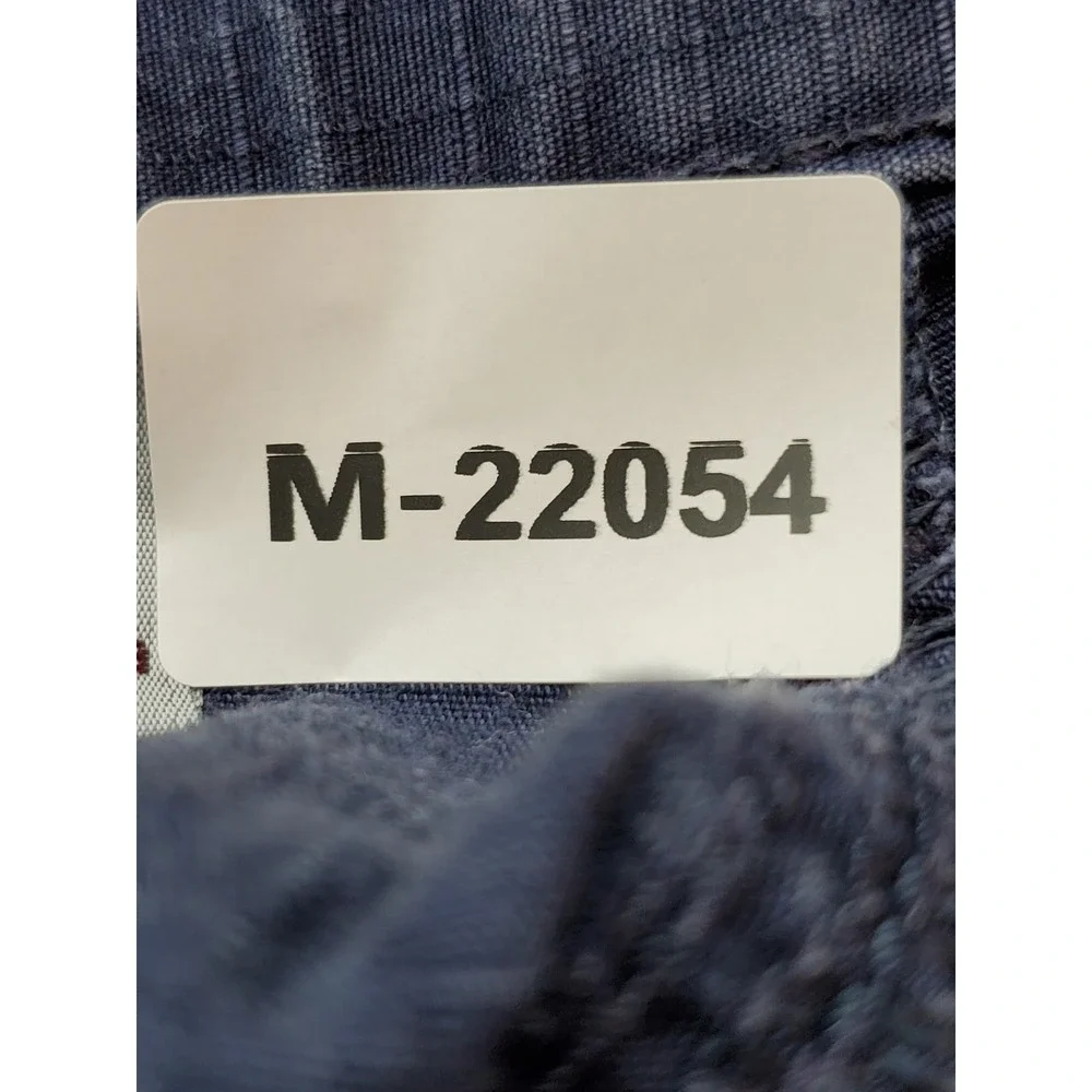 Carhartt Men Pants 36X30 Navy Blue Cargo Broxton Work Pants Loose Fit Y2K READ